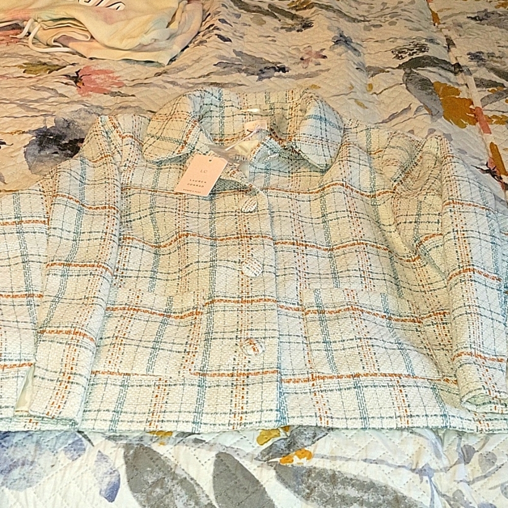 Tweed blazer NWT